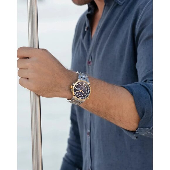 Citizen Eco-Drive Men's Endeavor Calendar Stainless Steel Watch 44MM BJ7144-52L - Picture 7 of 7